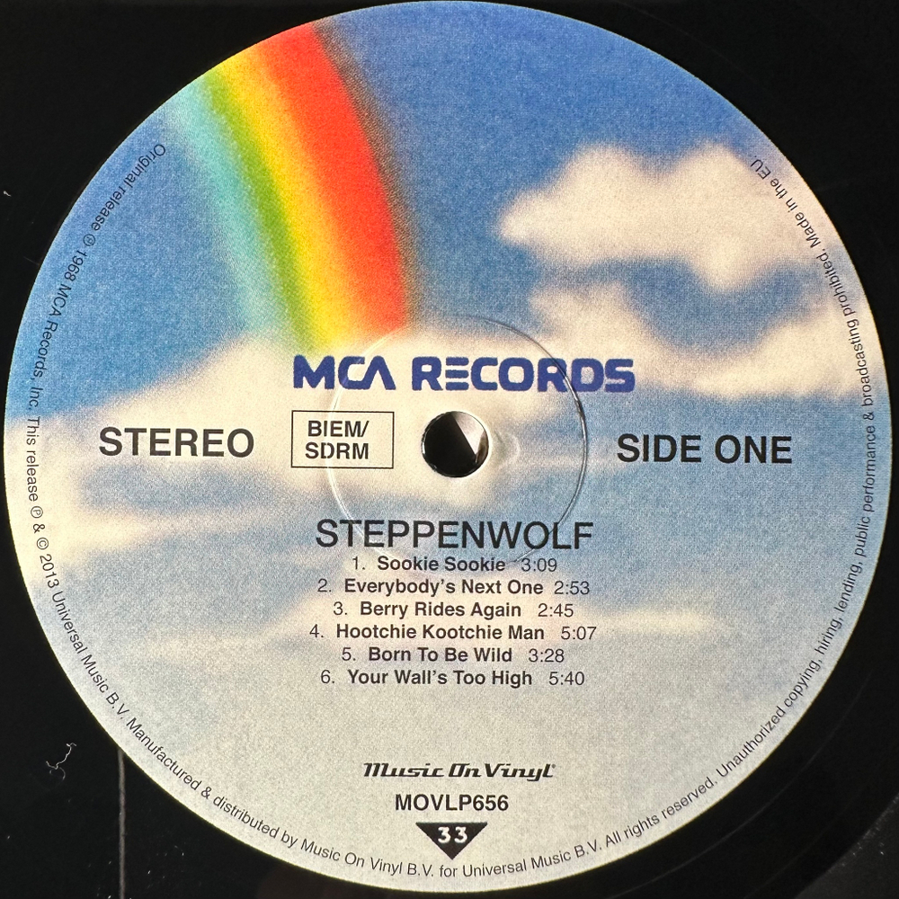 Steppenwolf ‎– Steppenwolf (Европа 2013г.)