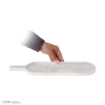 Поднос из натурального камня Azna Crystal White Marble код 8-3 237 для сервировки и подачи Иран