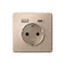 ARTGALLERY РОЗЕТКА 16А с 2 USB A+C, 5В/2,4А/3,0А, 2х5В/1,5А, механизм, ПЕСОЧНЫЙ
