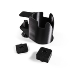 Подставка для кружки/стакана с креплением к столешнице, черная