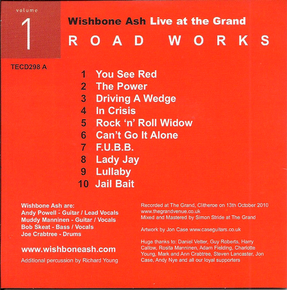 Wishbone Ash / Road Works (4CD)
