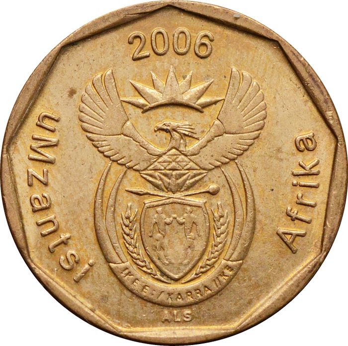 20 центов 2006 ЮАР