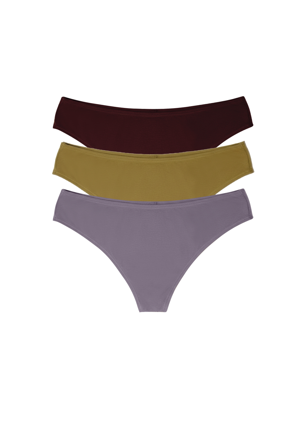 Набор из 3 трусов в хлопковом мешочке