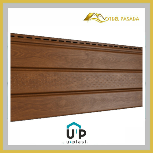 Софит PRO Ю-Пласт Дуб золотой с частичной перфорацией 3000* 300мм