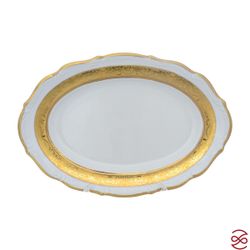 Блюдо овальное Repast Матовая полоса Мария-тереза 28 см 1шт
