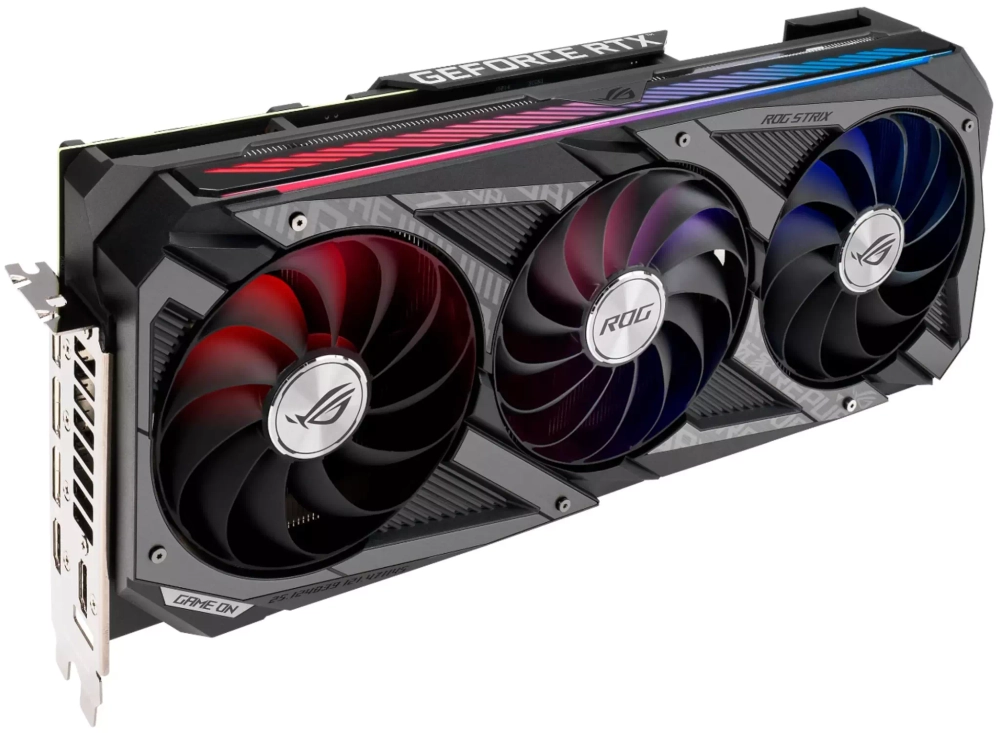 Видеокарта ASUS ROG Strix GeForce RTX 3070 Ti 8GB (ROG-STRIX-RTX3070TI-O8G-GAMING), Retail