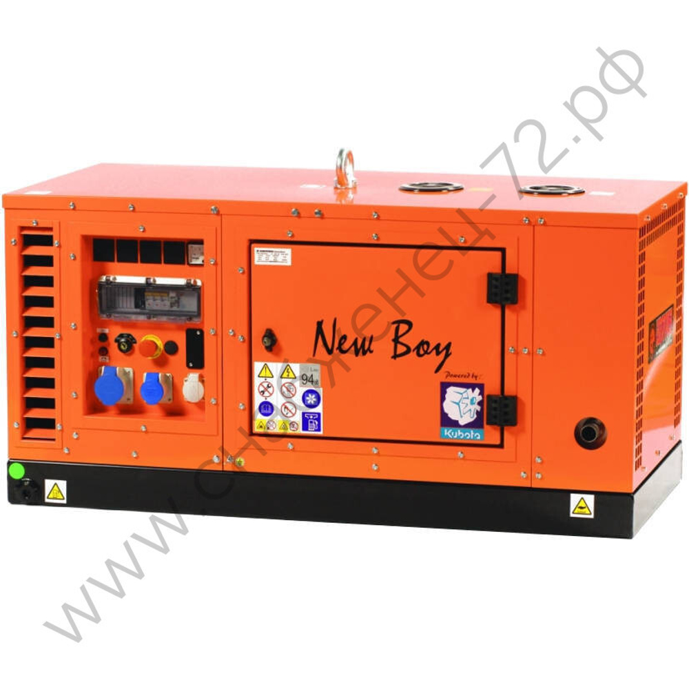 Генератор дизельный EUROPOWER EPS 123 DE серия NEW BOY