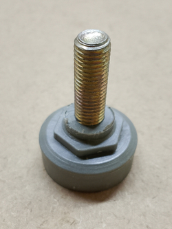 Опора регулируемая винтовая М10 для напольных шкафов, витрин, столов