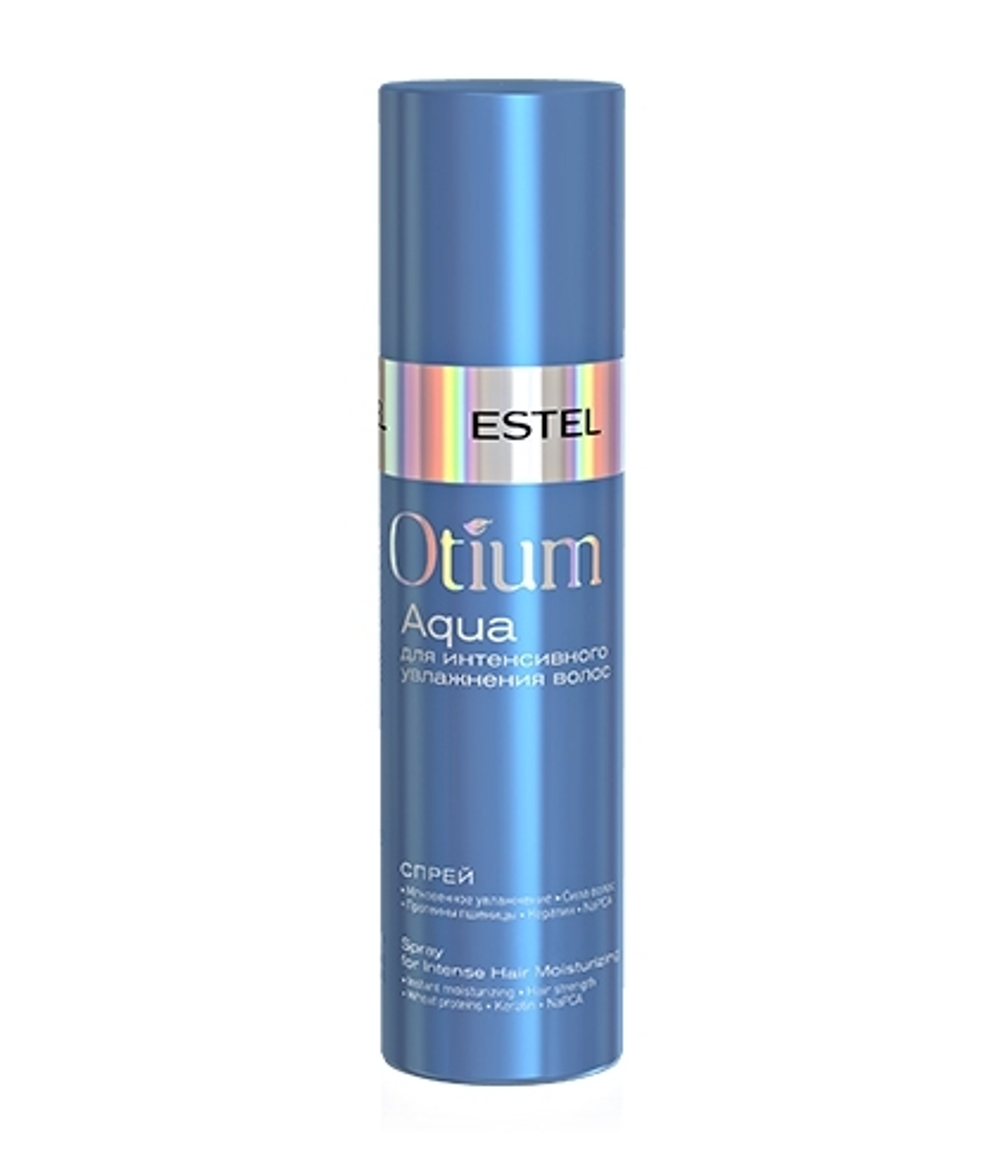 ESTEL Спрей для интенсивного увлажнения волос OTIUM AQUA, 100 мл