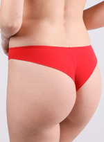 Женские трусики-бразилиана из микрофибры (Размер: L) (Цвет: бирюзовый)