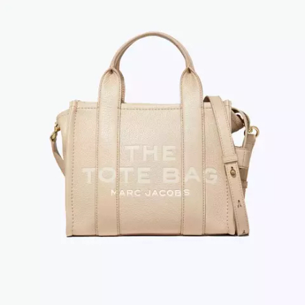 Marc Jacobs The Leather Medium Tote Bag - Twine