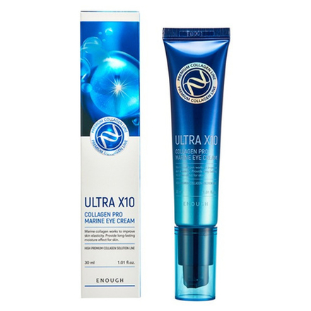 Крем для век с коллагеном Enough Ultra X10 Collagen Pro Marine Eye Cream 30 мл.