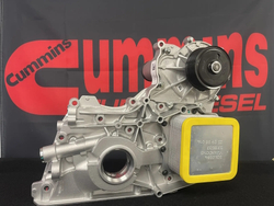 Крышка двигателя передняя (с отв.) (насос масляный в сборе) Cummins Е-4 ISF 2.8 (оригинал) (уп. Cummins)