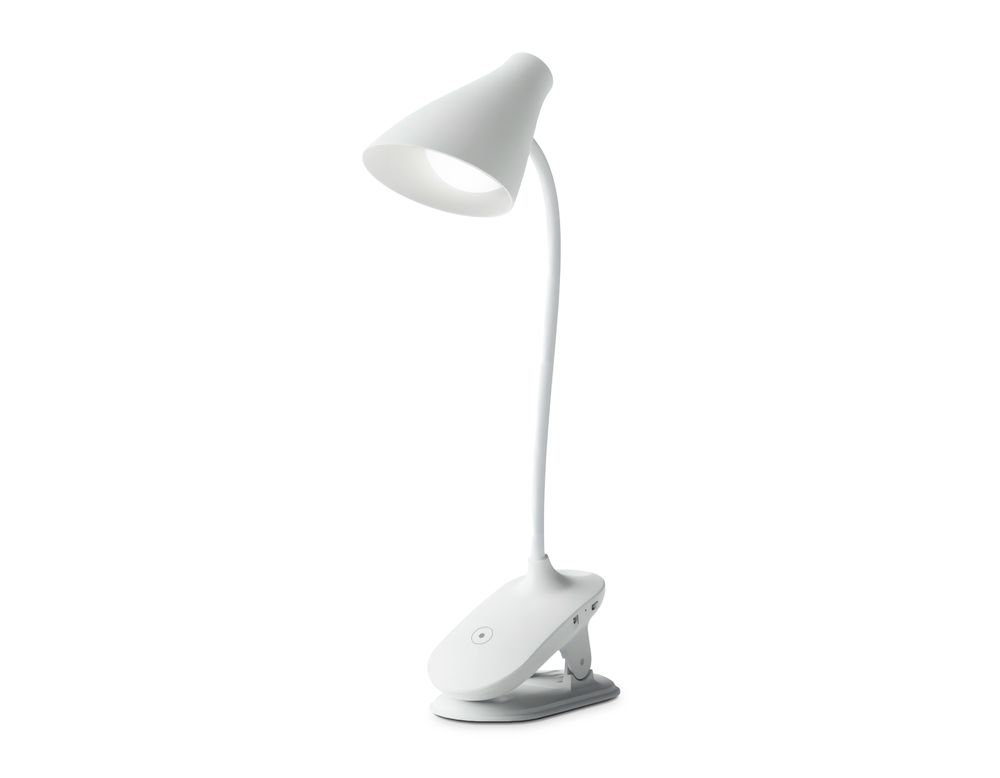 Светильник светодиодный настольный DE705 WH белый LED 3000-6000K 4W