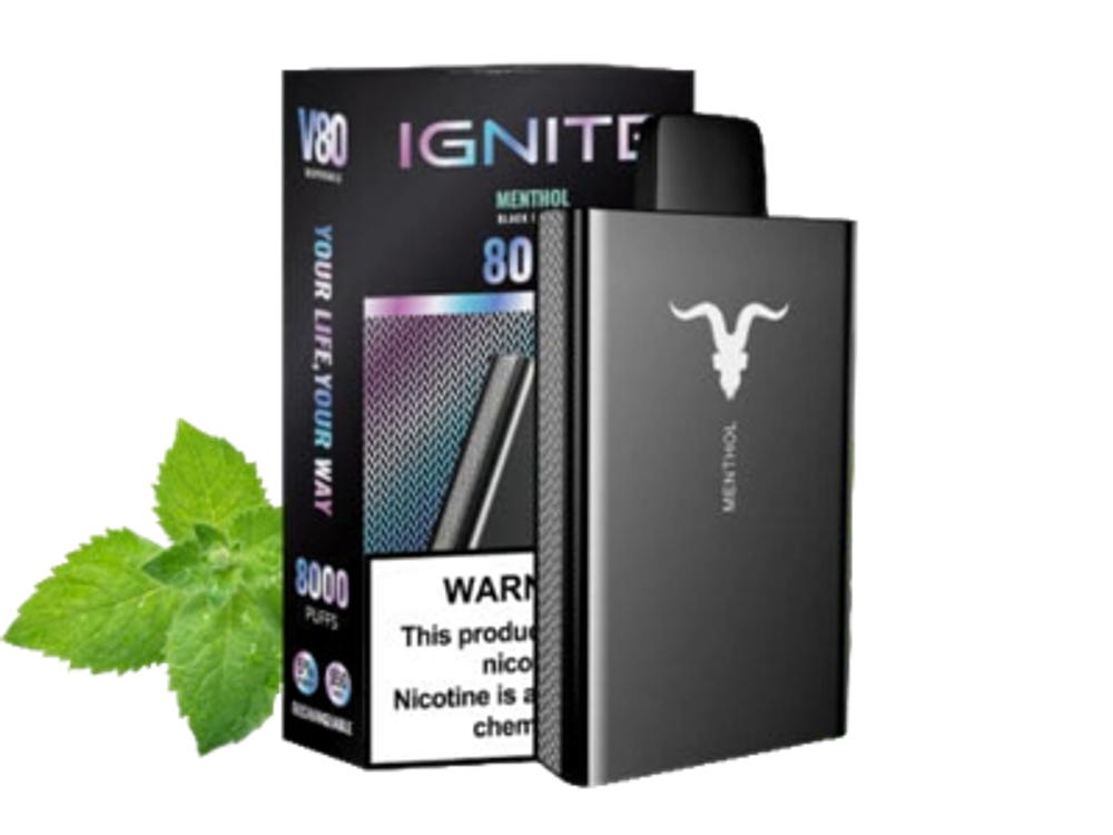 Ignite 8000 Menthol - ментол купить в Москве с доставкой по России