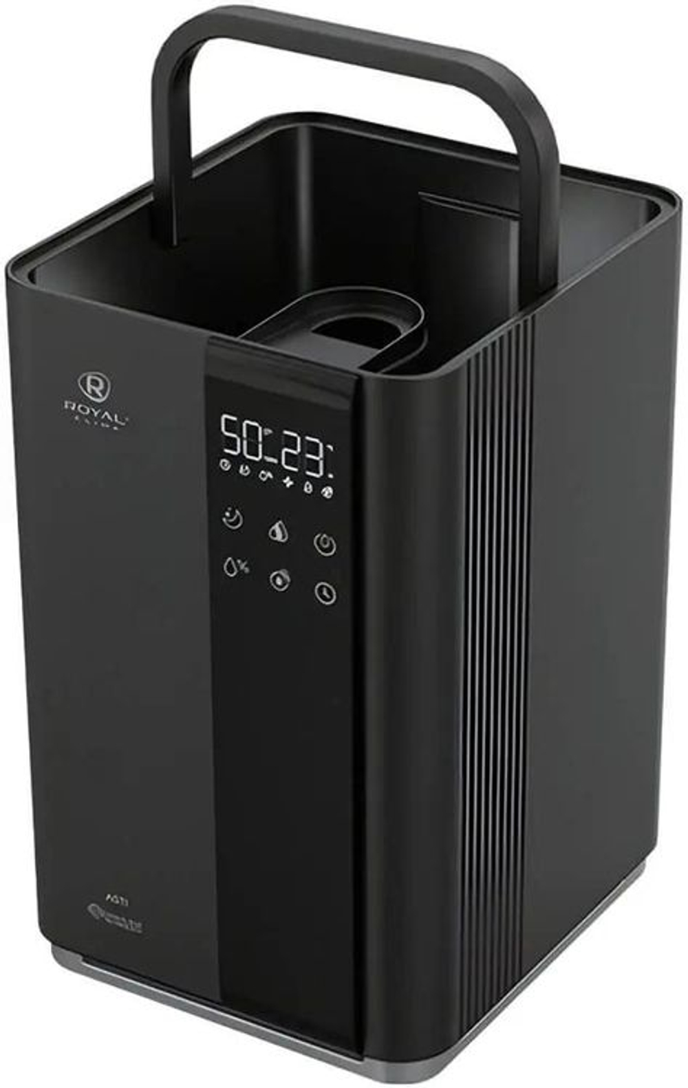 Увлажнитель воздуха ультразвуковой Royal Clima RUH-AS450/5.0E-BL,  5л,  черный