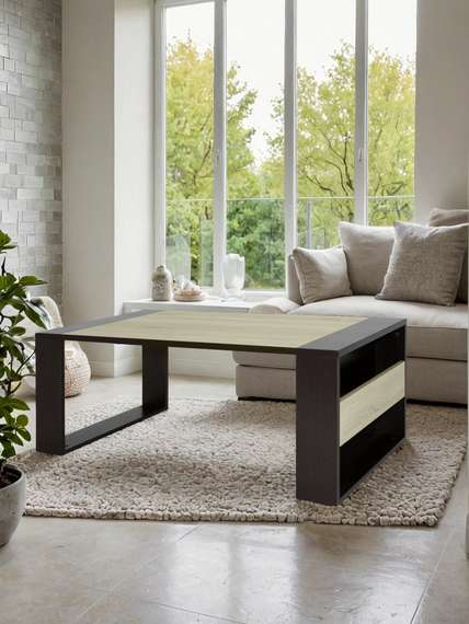 Стол журнальный BeautyStyle 25 венге/сонома без стекла