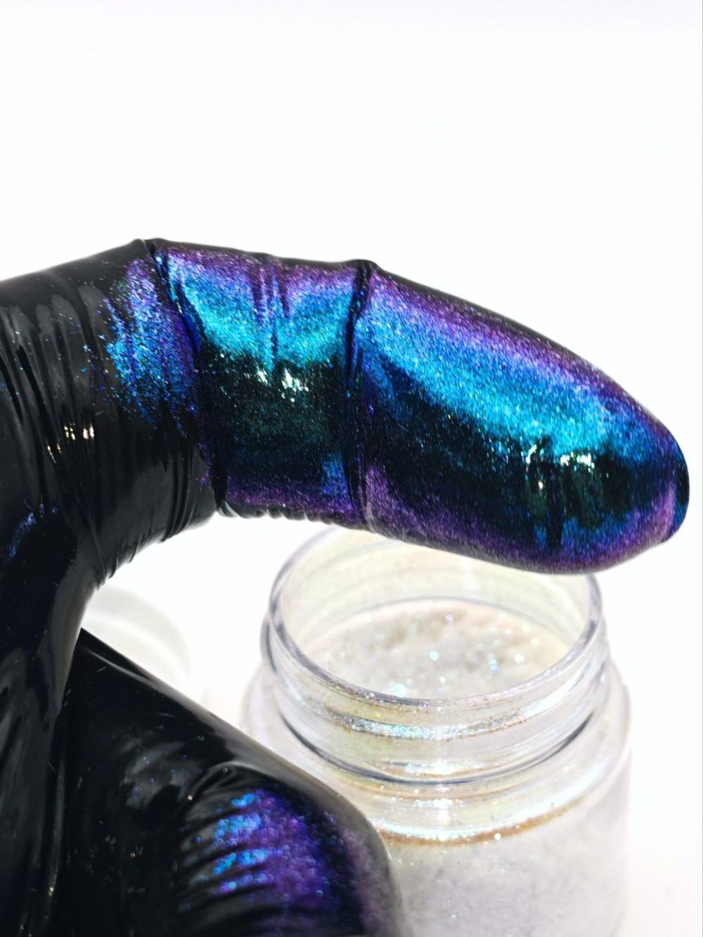 Хамелеон премиум ХАК08 (Синий) - фиолетовый - зелёный - универсальный