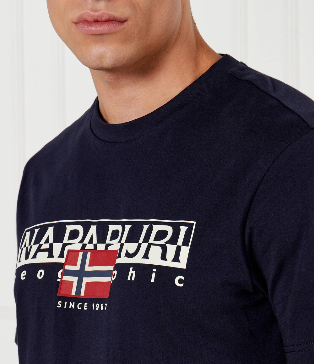 Футболка Napapijri - темно-синий(NP0A4HTO)