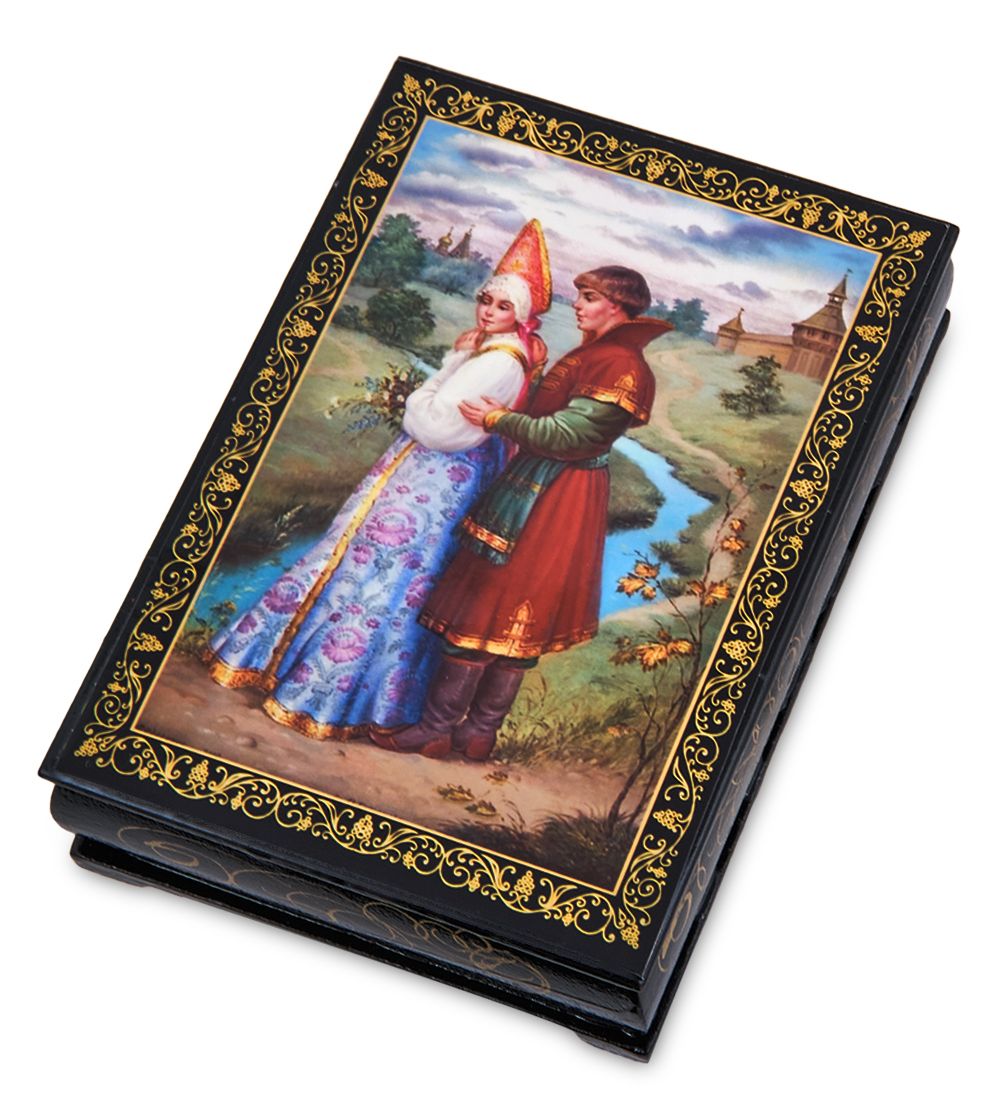 Народные промыслы ШК-11/11-H Шкатулка в технике декупаж (10х14х4)