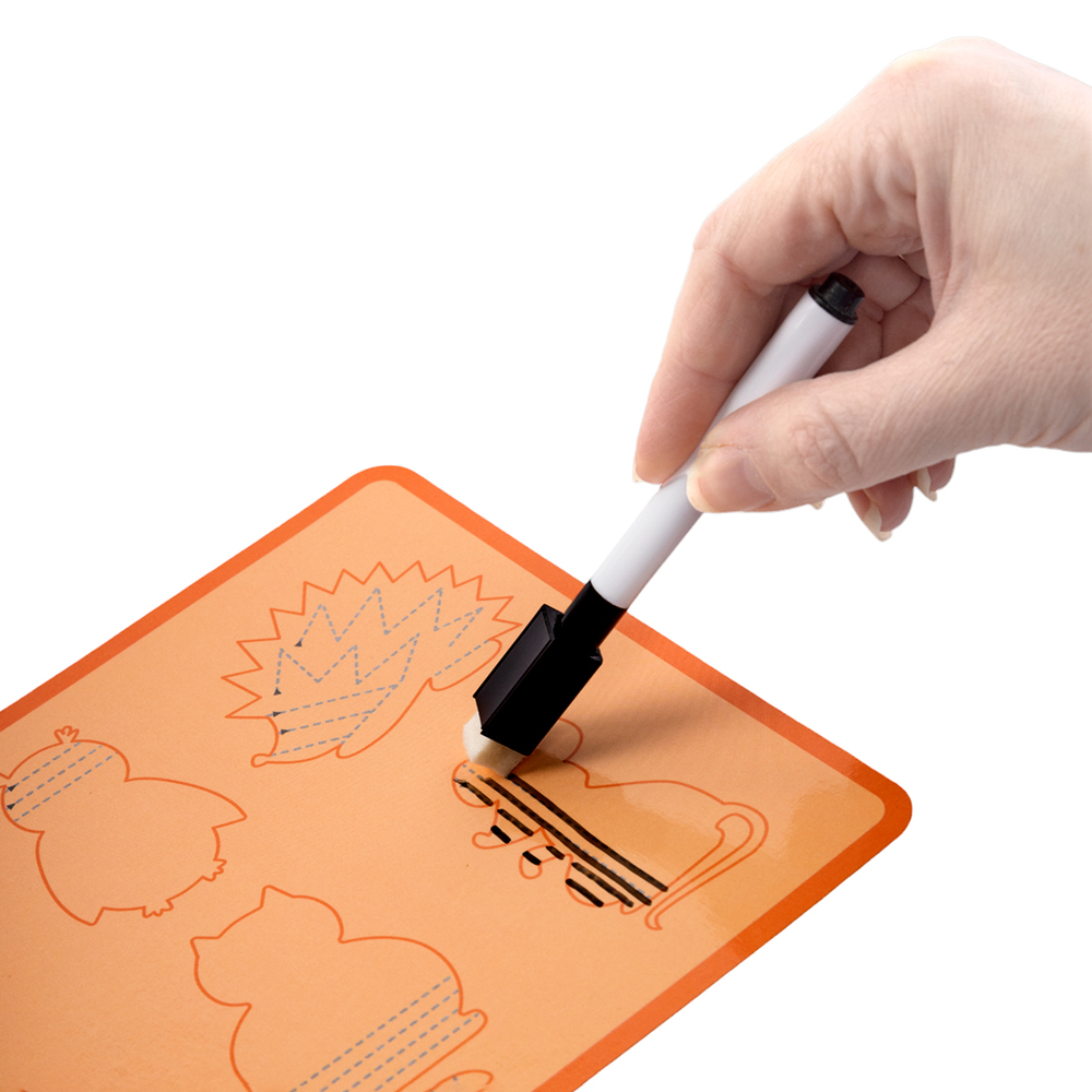 Игра развивающая Штриховка Пиши-стирай