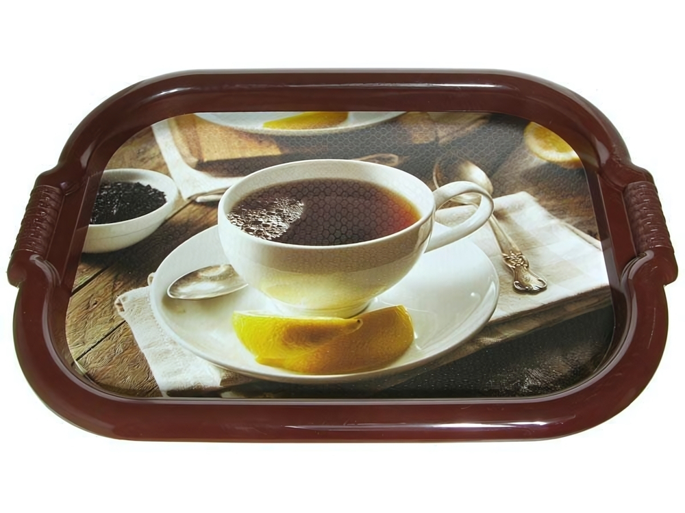 Поднос 36*50см (цвет и деколь в ассортименте)