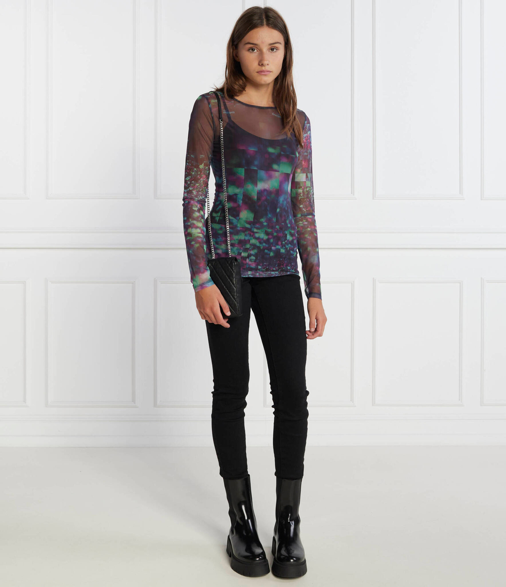 Блузка CALVIN KLEIN JEANS - разноцветная(J20J222033)