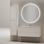 Тумба подвесная под раковину Sancos Folk, Bianco 1195х445х500