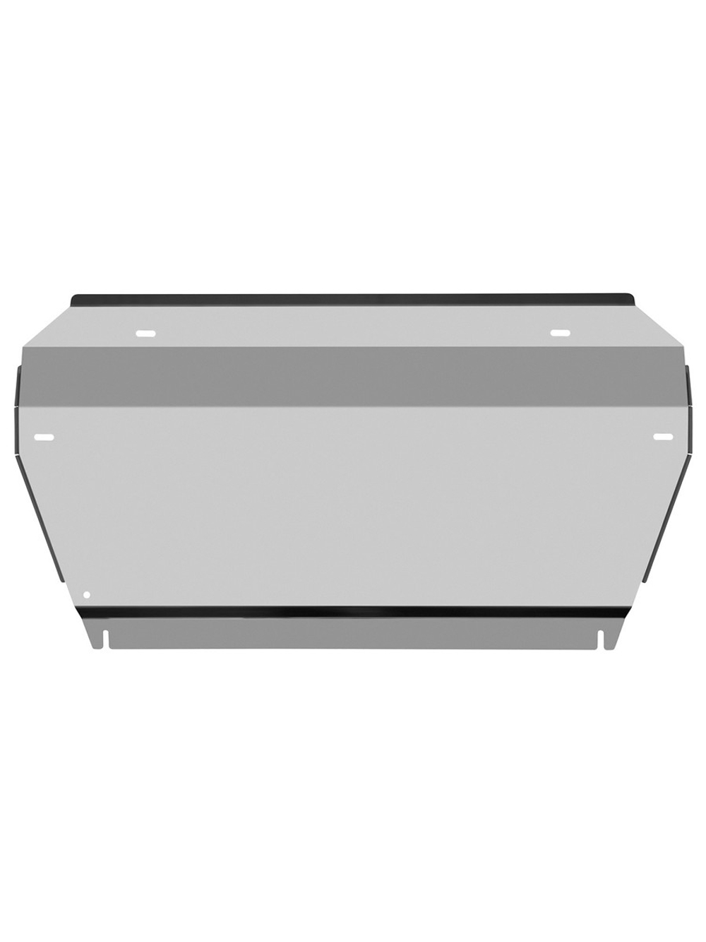 Защита картера и коробки передач (с креп.) для VOYAH Passion (2022-н.в.) 1.5 гибрид AT 4WD (алюминий, 3 мм)  NLZ.106.07.030A