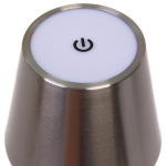 Настольная лампа «OXFORD» 10*38 см, USB 1200ma 5w, Серебро