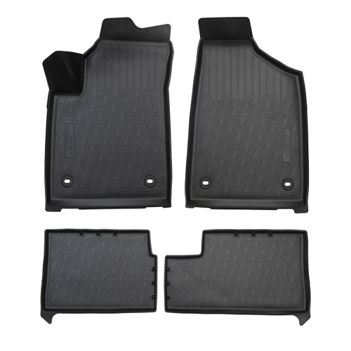 Ковры в салон Norplast для SWM G05PRO (2021-), 1,2 ряд, Черный, арт.NPA11-C865-330