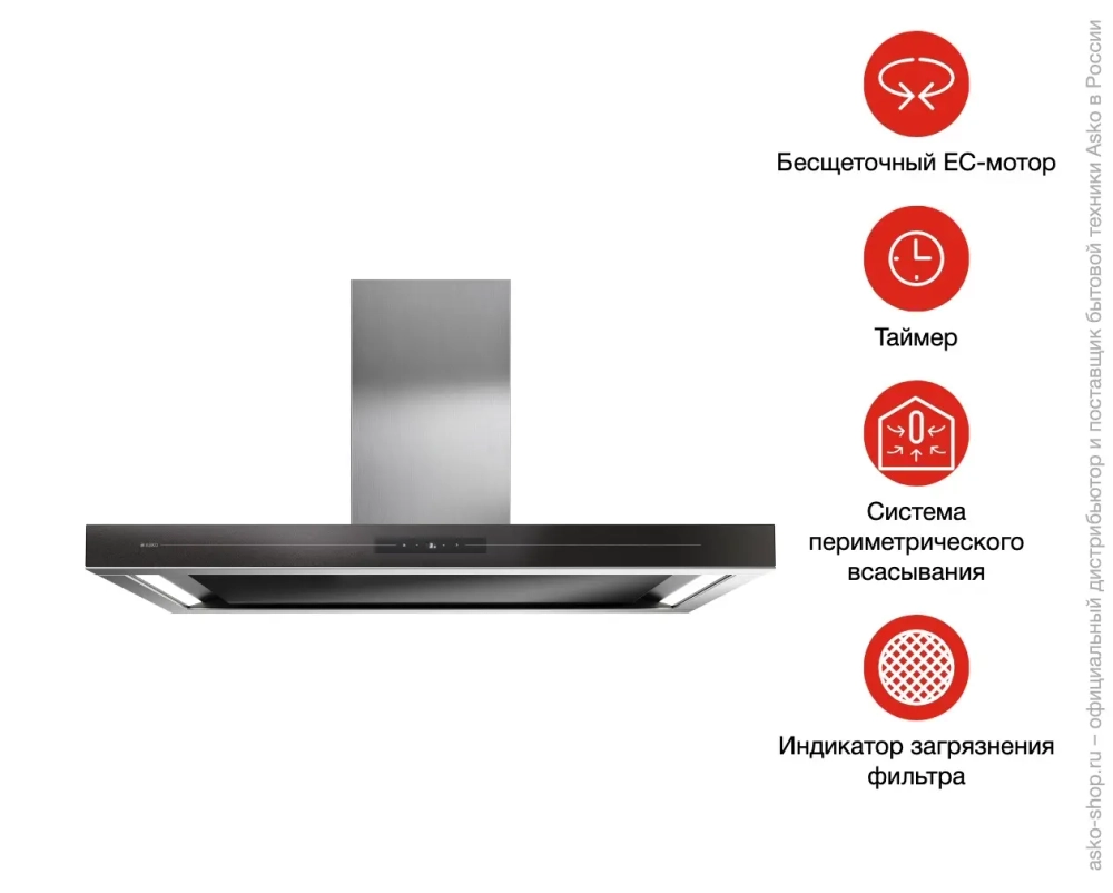 Вытяжка Asko CW41238G фото 3