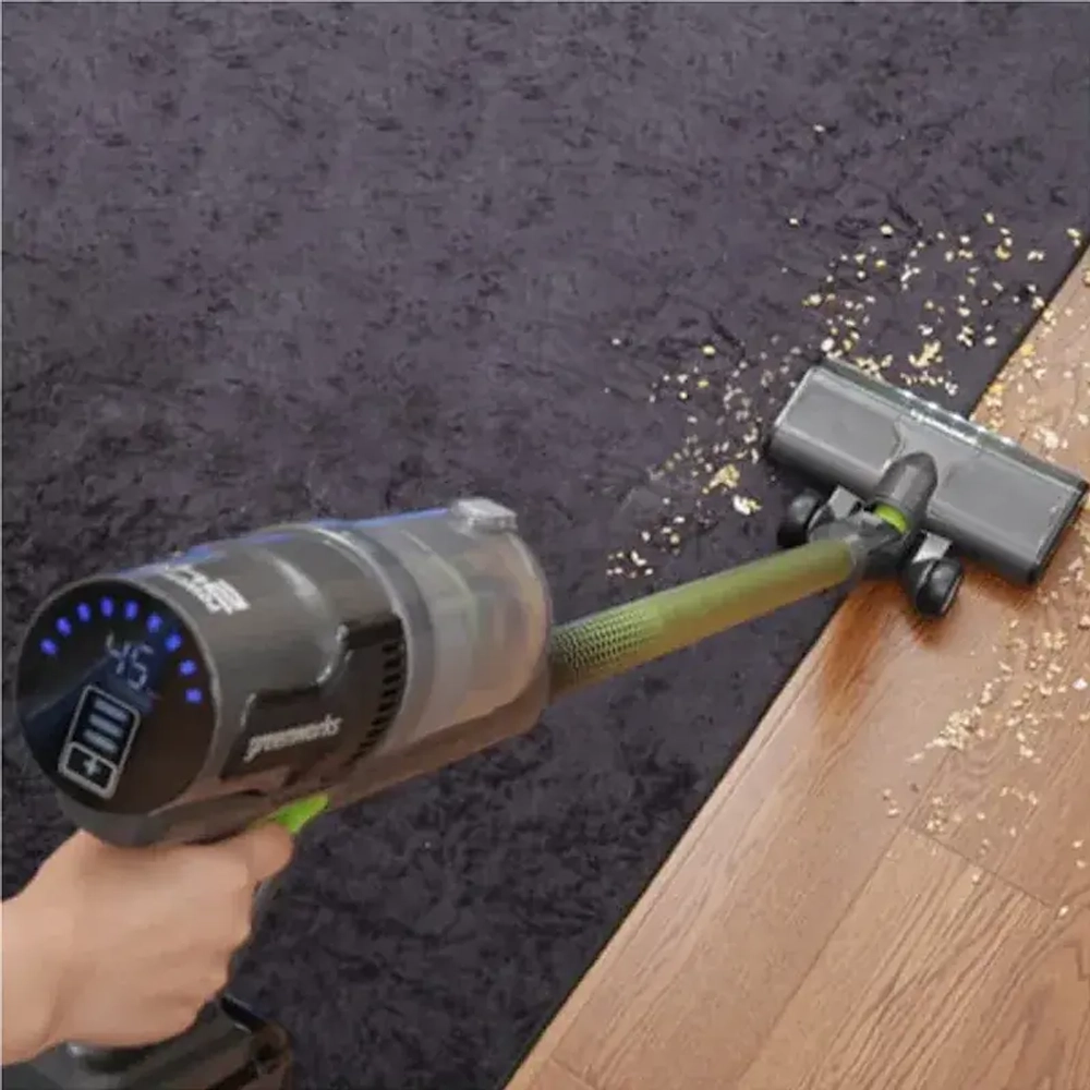 Аккумуляторный вертикальный пылесос Greenworks G24SVK4 (1 x 4 Ач, ЗУ) 4700607UB