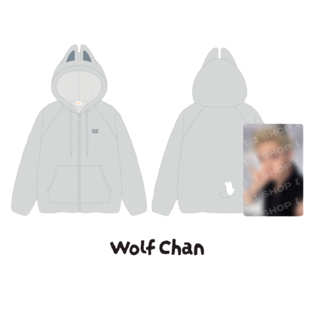 Флисовое худи SKZOO FLEECE HOOD ZIP-UP - RUN IT