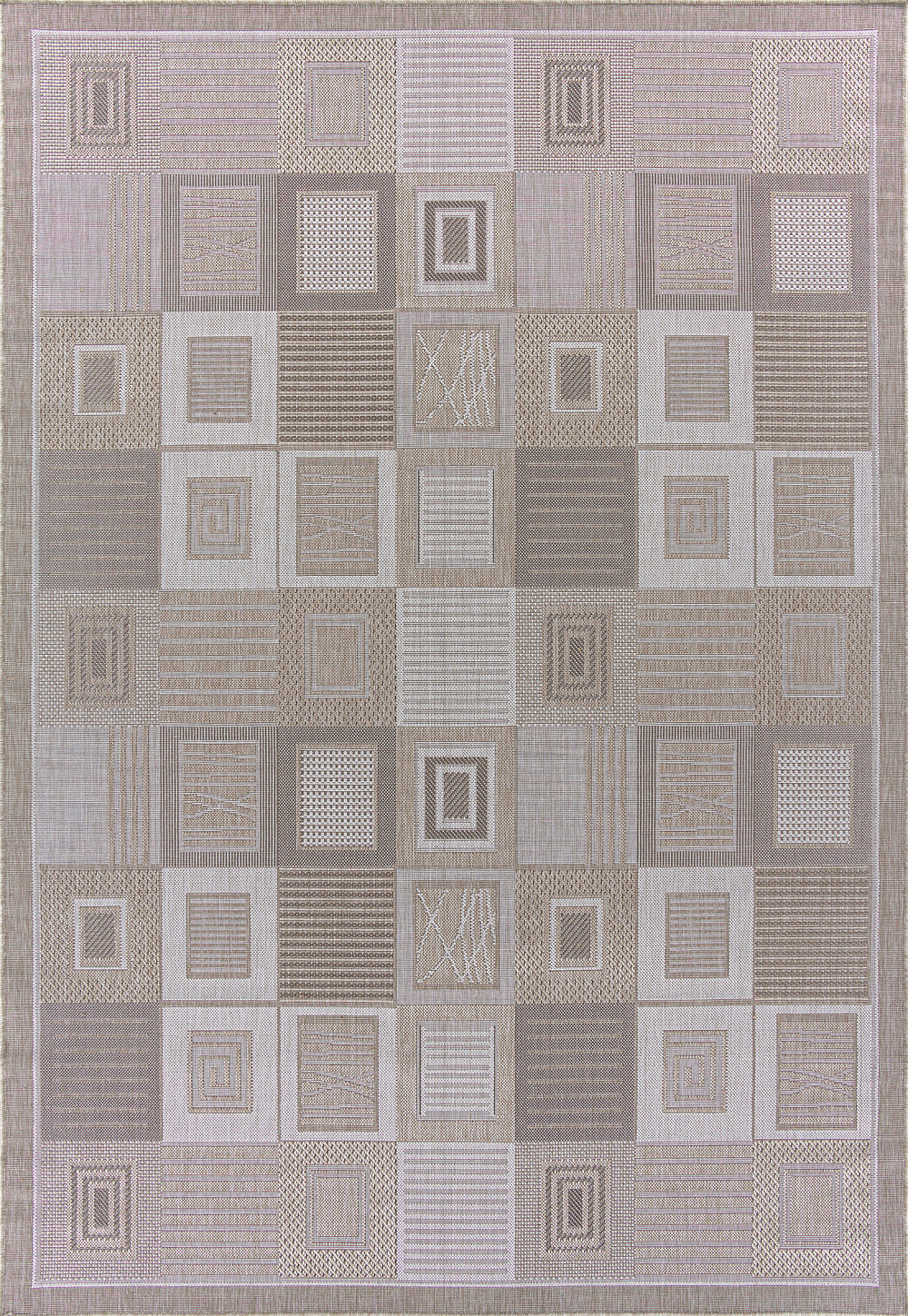 Ковер S138 - BEIGE - Прямоугольник - коллекция KAIR размер 140*200 см