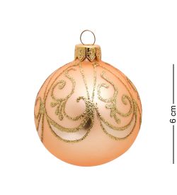 Элита НФШ-1201/2 Набор ел.украшений Шар 3шт «Вуаль» 60 мм