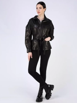 Кожаная куртка демисезонная