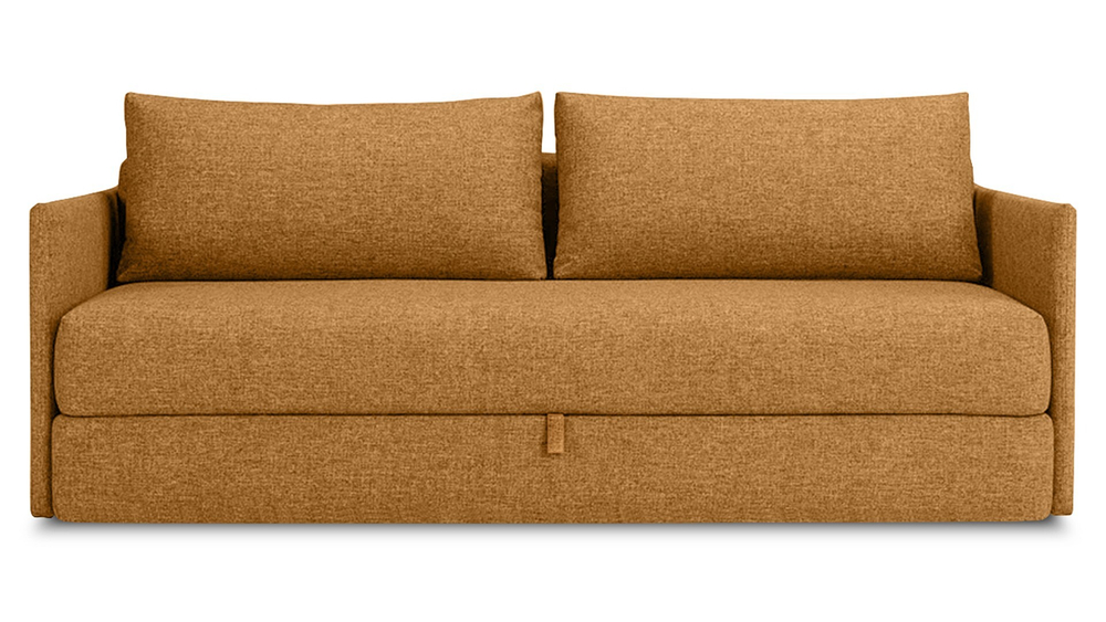 Диван Коя Лайт Strong Plus 06 208*94*80 см, Оранжевый  Еврокнижка Фиеста