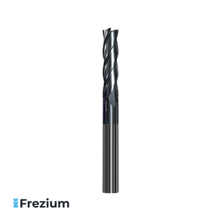 Концевая фреза твердосплавная по металлу (6x6x26x61 Z4)