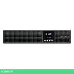 Источник бесперебойного питания Cyberpower 2000VA/1800W черный (OLS2000ERT2U)