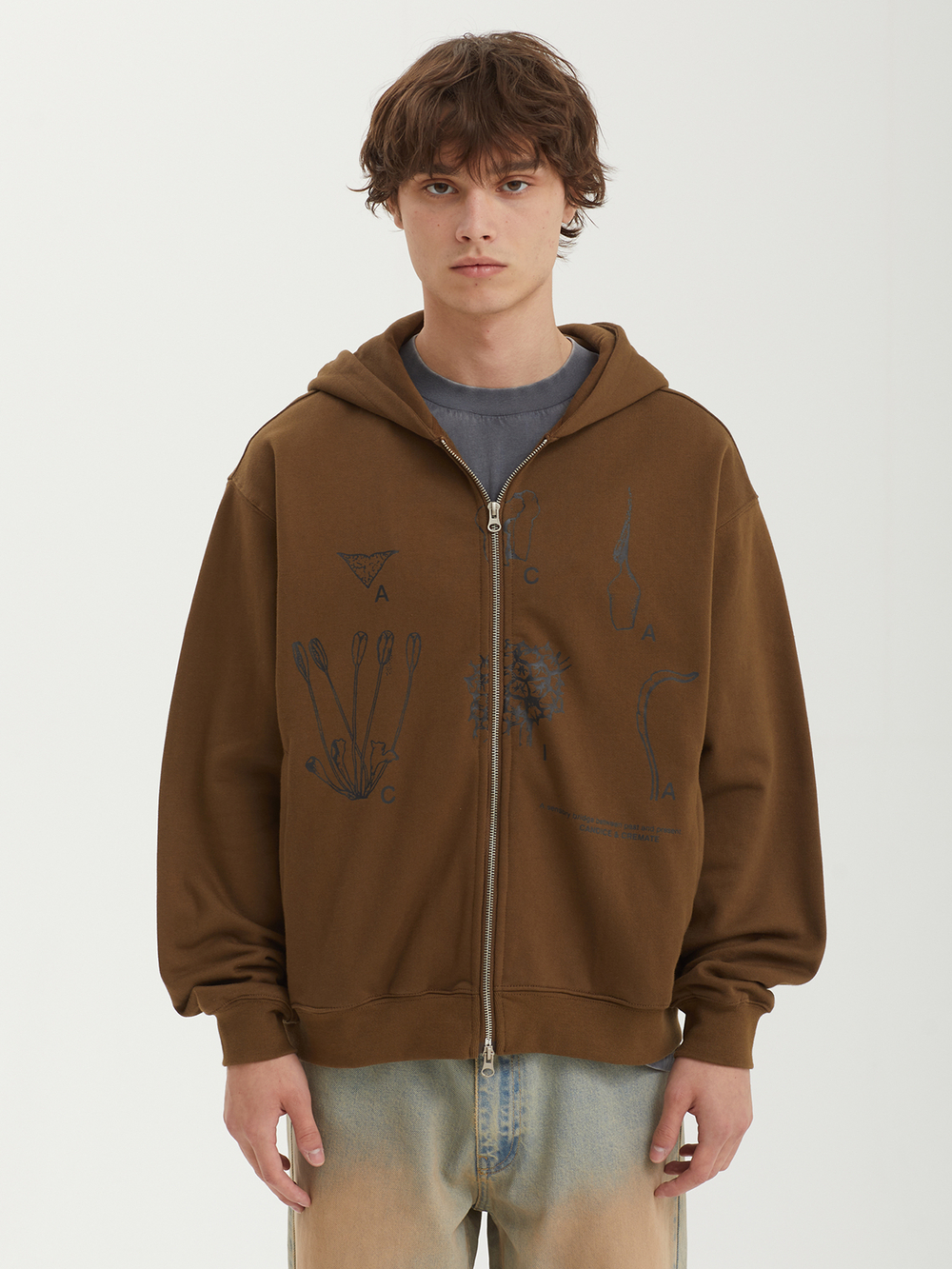 Мужская Толстовка Acacia Zip