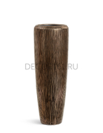 Кашпо TREEZ Effectory Wow Высокий конус Design Тёмное матовое золото в-75 см, д-34 см 1/1 41.3321-06-049-BRS-075