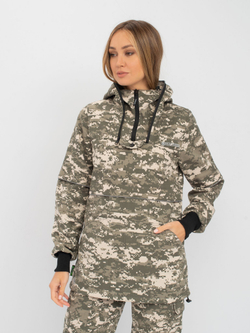 Костюм летний Антигнус-Женский (Твил-Пич, 128/2 (светлый пиксель)) пра