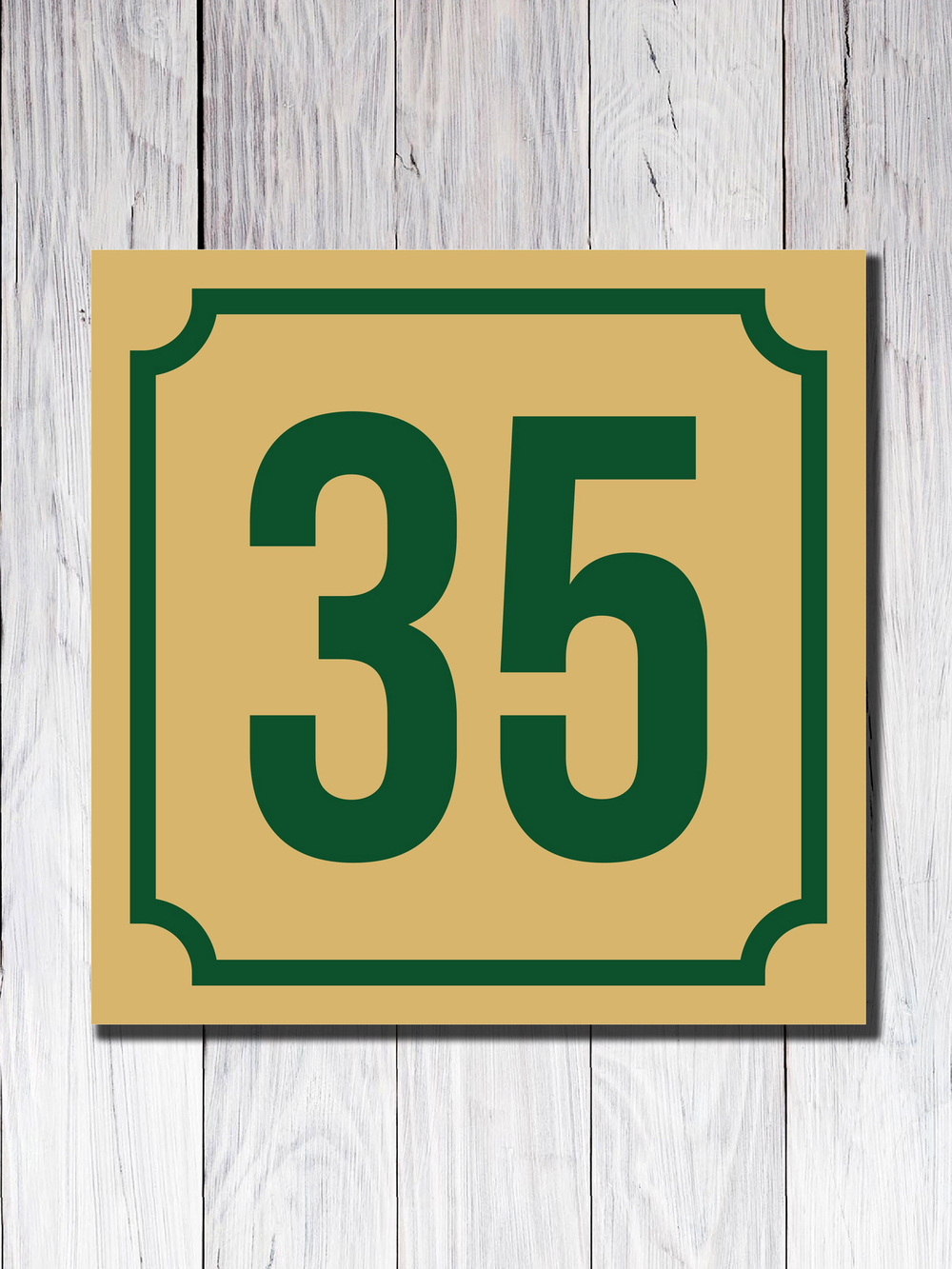 Табличка адресная УФ-3