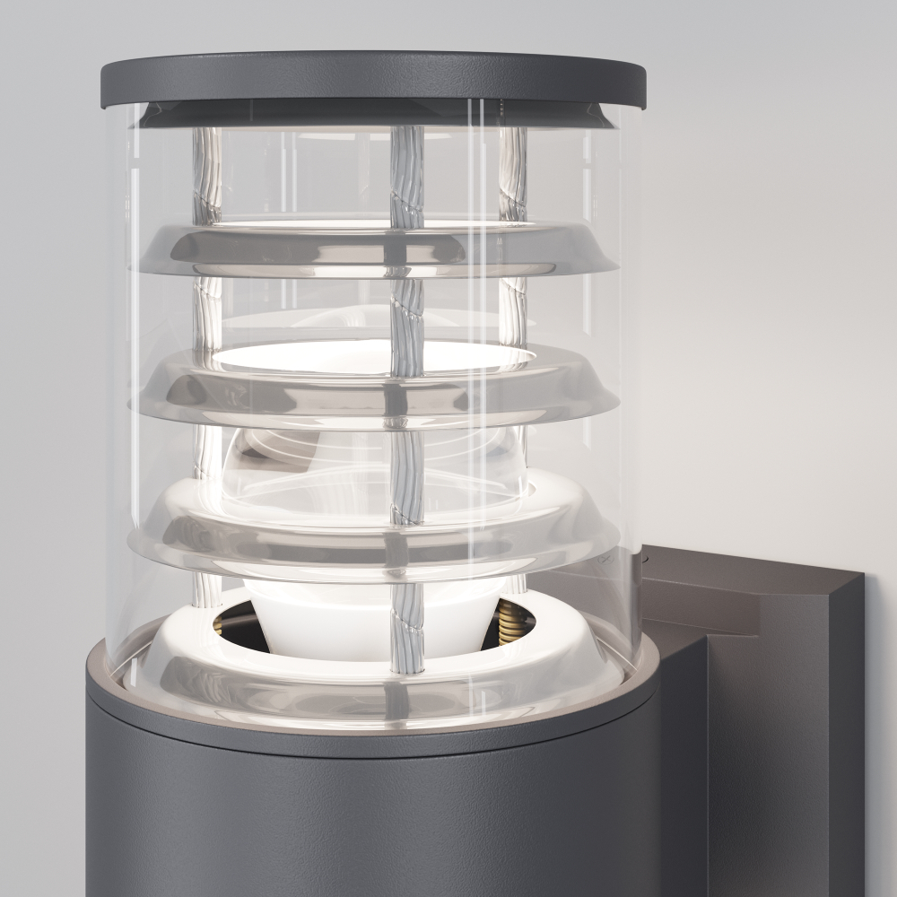 Уличный настенный светильник Outdoor O576WL-02GR