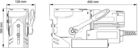 Магнитный сверлильный станок Promotech PRO-40 AD