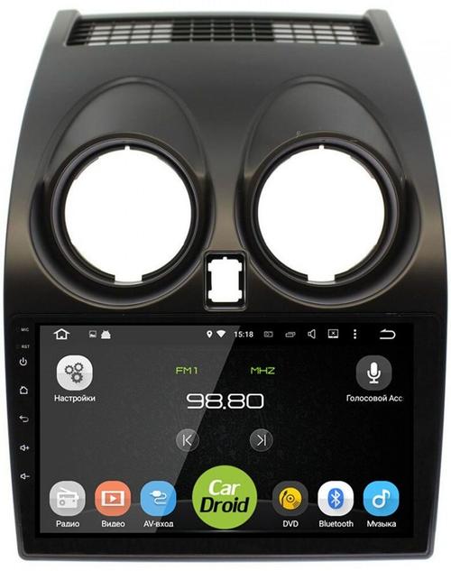 Магнитола для Nissan Qashqai J10 2006-2013, Dualis - Airok RM-1209 Android 12, SIM-слот