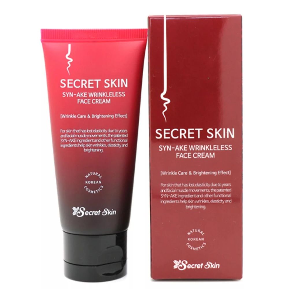 Крем для лица со змеиным ядом SECRETSKIN Syn-ake Wrinkleless Face Cream 50 г