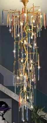 Люстра Glamour Cascade Copper II