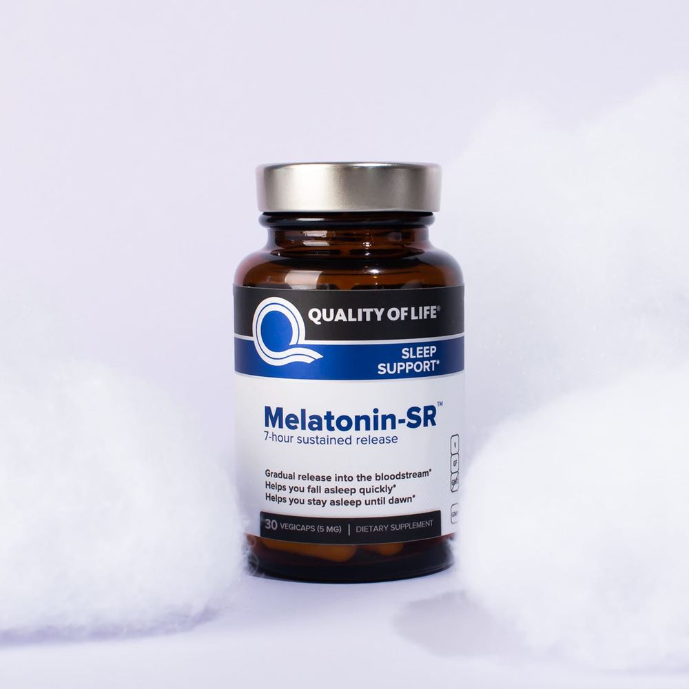 Quality of Life, Meltonin-SR™, 5 мг, 30 растительных капсул